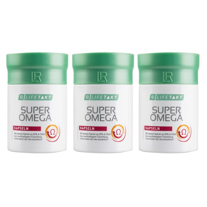 LR Lifetakt Super Omega 3 active 3x 60 Kapseln, 95,44 €
