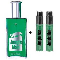 LR Jungle Man Eau de Parfum 50ml + 2x Jungle Man Probe