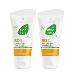 LR Aloe Vera Anti-Aging LSF 50 Sonnenfluid 2x 50ml
